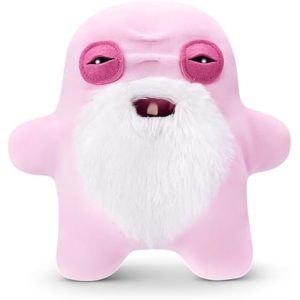 Fuggler Old Fogies 9-Inch Plush Toy (Oogah Boogah) by ZURU ?C Funny Ugly Monster Stuffed Animal with Human-Like Teeth. Collectible Plush for Kids. Tweens. Teens. Adults & Weird Toy Lovers
