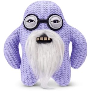 Fuggler Old Fogies 9-Inch Plush Toy (Mr Needles) by ZURU ?C Funny Ugly Monster Stuffed Animal with Human-Like Teeth. Collectible Plush for Kids. Tweens. Teens. Adults & Weird Toy Lovers