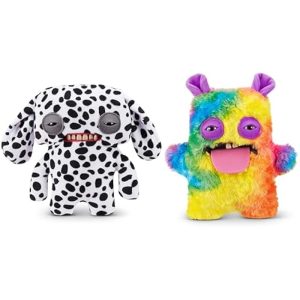 Fuggler Butt Ugly Pets 9-inch Series 1 by ZURU. Funny Ugly Monster Plush Toy (Annoyed Alien Dog. Cheeky Chonky Hamster)