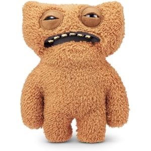 Fuggler Gold Fuggs by ZURU Funny Ugly Monster. Plush. Collectible. Toy (Gnawing Terror - Teeth)