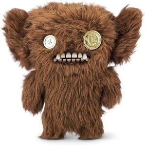 Fuggler Gold Fuggs by ZURU Funny Ugly Monster. Plush. Collectible. Toy (Grumpy Grumps - Eyes)