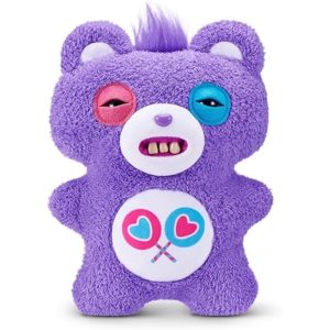 Fuggler Care Bears 9-Inch Plush Toy (Share Bear) by ZURU ?C Funny Ugly Monster Stuffed Animal with Human-Like Teeth. Collectible Plush for Kids. Tweens. Teens. Adults & Crossover Fans